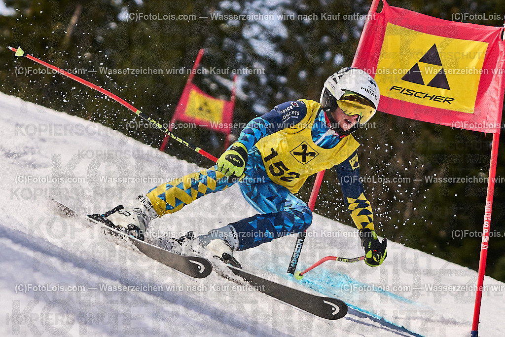 ALP6145_Steir-KINDER-LM_RTL_Loser_Chalupa Jakob | (C)FotoLois.com, Alois Spandl. SteirerSki KINDER-Cup Riesentorlauf-Landesmeisterschaft am Sandling/Loser in Altaussee, So 25. Februar 2024.