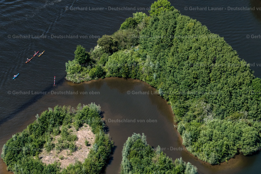 4029537 | BREMEN 01.06.2020 Uferbereiche an der Weser im Ortsteil Hemelingen in Bremen. // Shore areas on the Weser in the district of Hemelingen in Bremen. Foto: Gerhard Launer
