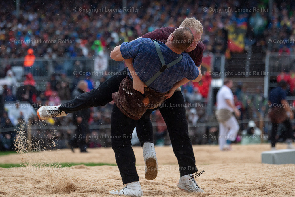 Schwingen -  Eidgenössisches Jubiläums-Schwingfest 2024 2024 | Appenzell, 8.9.24, Schwingen - Eidgenössisches Jubiläums-Schwingfest 2024.
