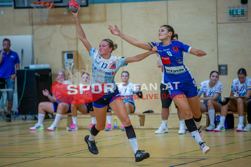 WHA Women Handball Austria | WHA Women Handball Austria SC witasek Ferlach - HC Sparkasse BW Feldkirch am 02.09.2023 in Ferlach
(Ballspielhalle), Austria, (Photo by Ernst Krawagner sport-fan.at) - Realisiert mit Pictrs.com