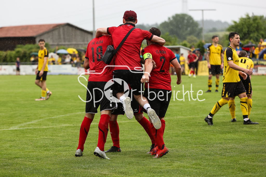 FC ALBA Augsburg - SV Obergriesbach | Jubel nach 4-4