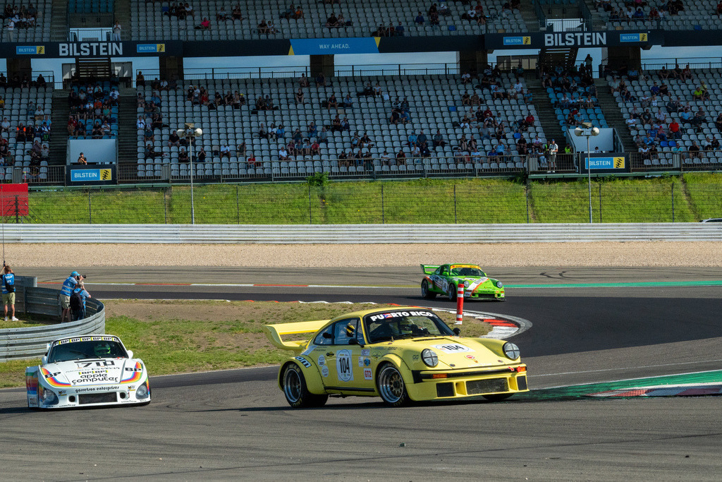Belmont Oldtimer Grand Prix 2024 | 10.08.2024 Belmot Oldtimer Grand Prix 2024, Nürburgring,Deutschland, Bild: Rennen 2 DRM Revival #104 Lars Lolner im Porsche 934/5 aus dem Jahr 1977, - Realisiert mit Pictrs.com