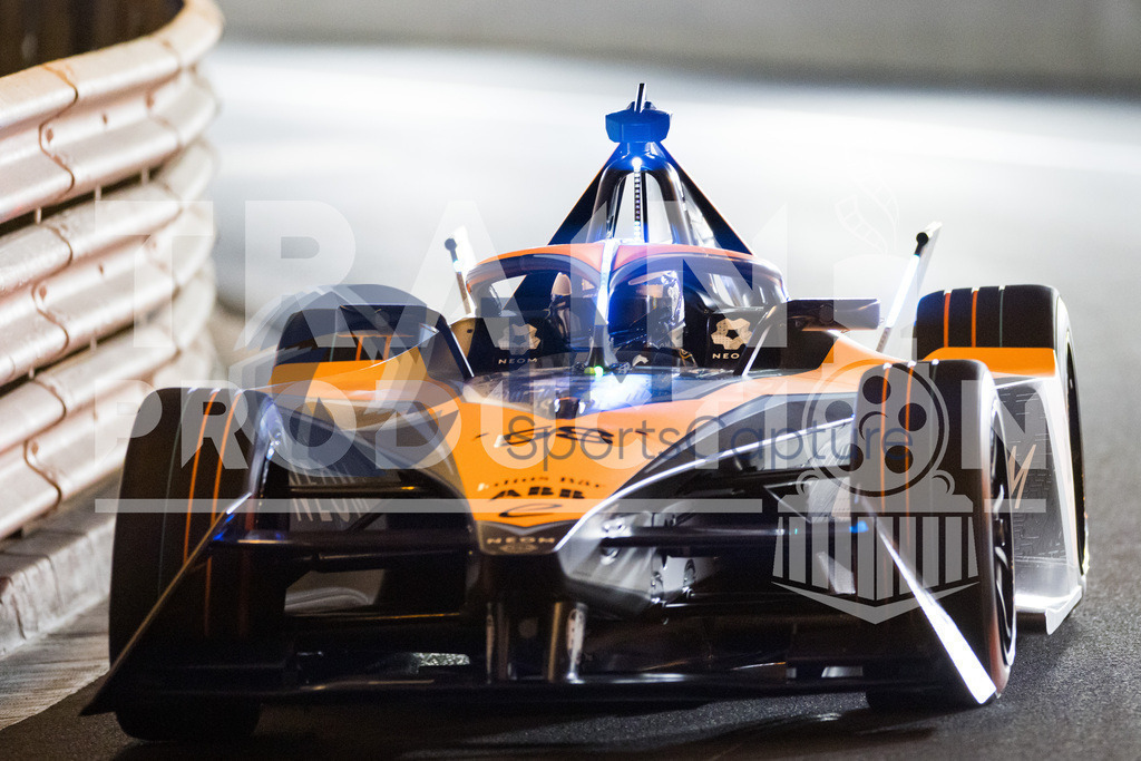 GEPA-20230506-101-147- | MONTE CARLO,MONACO,06.MAY.23 - MOTORSPORTS, FORMULA E - E-Prix of Monaco, Circuit de Monaco. Image shows Rene Rast (GER / Mclaren). 
Photo:GEPA pictures/ Matthias Trinkl