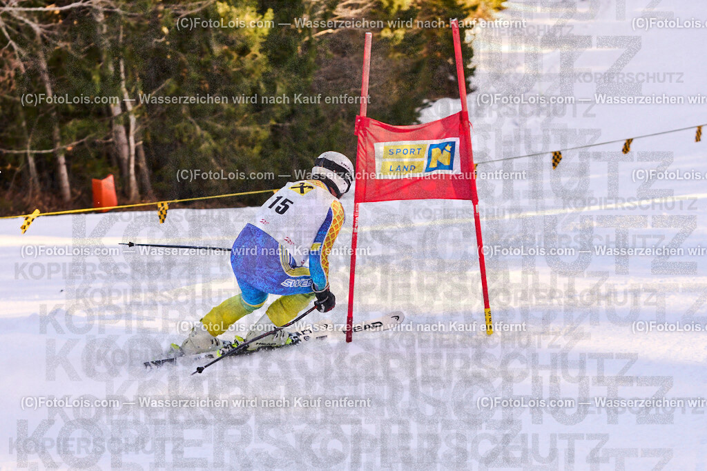 ALP0246_MastersCup-RTL-I_LKHF_Leitner Josef | NÖ Raiffeisen MastersCup, Jugend - Damen - Herren, Riesentorlauf-Rennen 1 auf der Fuchswaldpiste, durchführender Verein: Schiklub Lackenhof, So 9. Februar 2025.