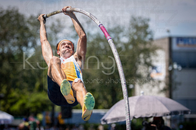 Multisport Event; Ratingen, 28.06.2026 | RATINGEN, GERMANY - JUNE 28, 2026 : Harrison Williams (USA / United States) competing in the decathlon’s pole vault during the Multisport Event at Stadion Ratingen on June 28, 2026 in Ratingen, Germany.
