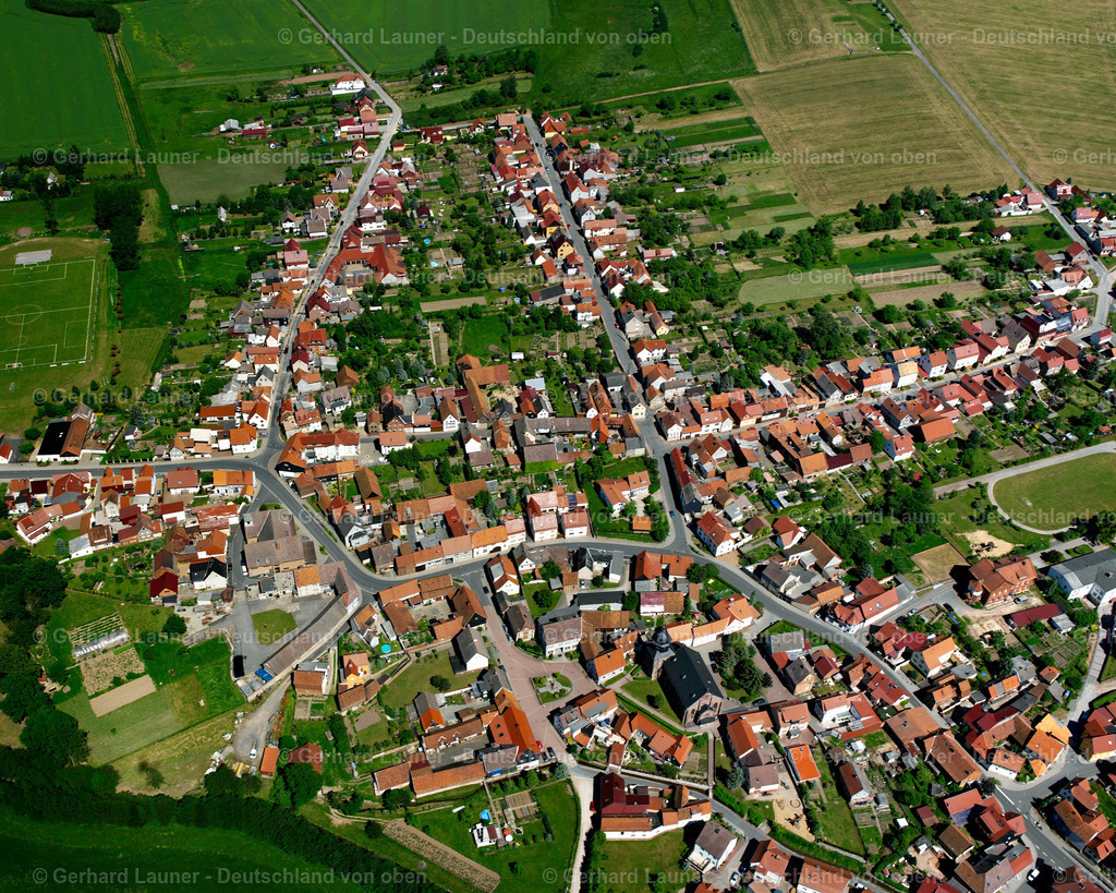 2634422 | BERNTERODE (BEI WORBIS) 09.06.2006 Stadtansicht des Innenstadtbereiches  in Bernterode (bei Worbis) im Bundesland Thüringen, Deutschland // City view on down town  in Bernterode (bei Worbis) in the state Thuringia, Germany Foto: Gerhard Launer