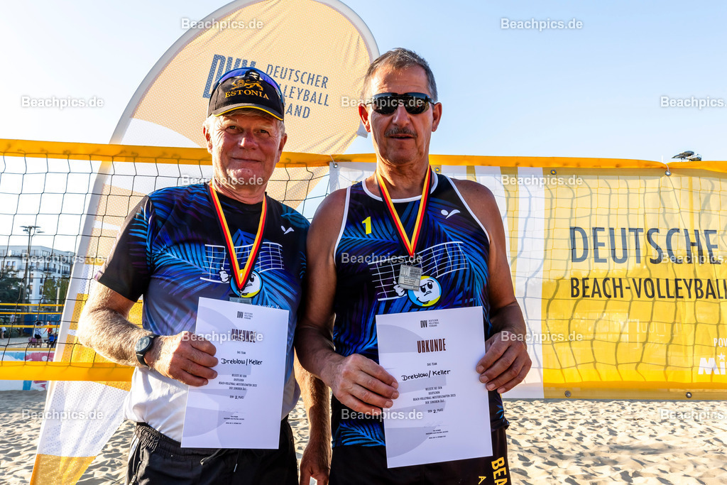 2023-00086541-DSBM-Deutsche-Senioren-Beach-Meisterschaft | Siegerehrung Platzierte DSBM 2023