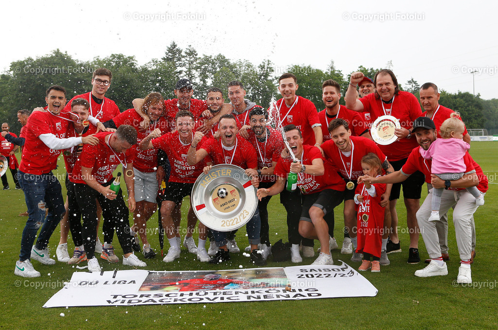 A_LUI_10062023_04 | SPORT,FUSSBALL, LT1 OOE LIGA MEISTER 2023 ASKOE OEDT FOTO:FOTOLUI