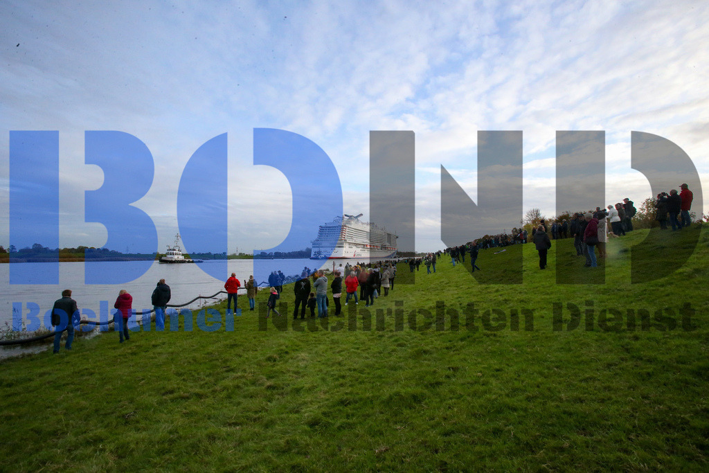  30.10.2023 - 
 | Sebastian Sendlak / Bochumer Nachrichtendienst (BOND) - Ueberfuehrung Carnival Jubilee - Meyer Werft Papenburg - Realisiert mit Pictrs.com