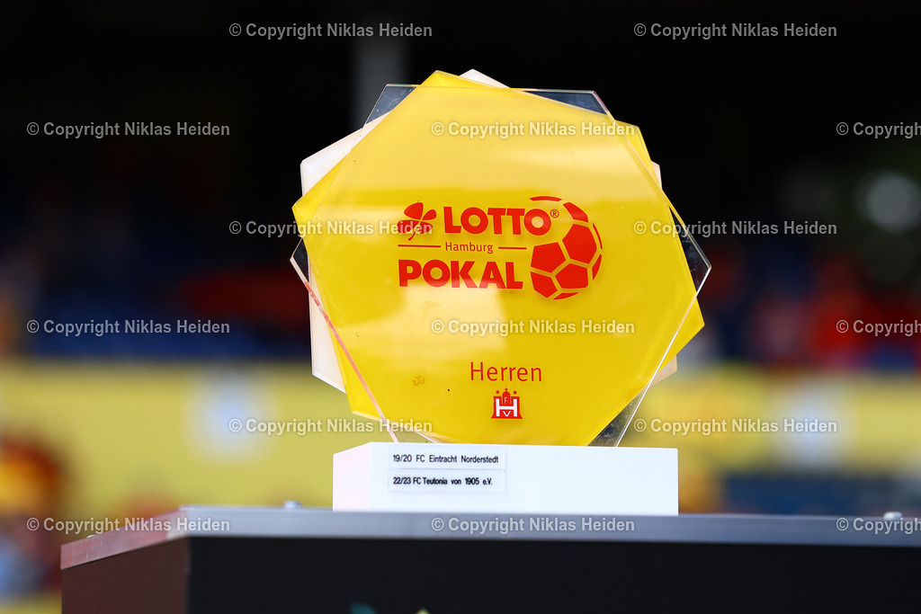 NH_FCEintrachtNorderstedt_USCPaloma_LottoPokal_24052025 | Der Lotto-Pokal des Hamburger Fußball-Verbandes.Fußball I Herren I Lotto Pokal I Saison 2024-2025 I Finale I FC Eintracht Norderstedt - USC Paloma I 24.05.2025 I Stadion Hoheluft