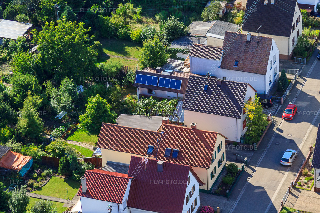 Luftbild: Waldstr in Kandel im Bundesland Rheinland-Pfalz in Deutschland. Foto: IMG_30673.jpg vom 31.07.2010 durch Werner Riehm/FLY-FOTO.de