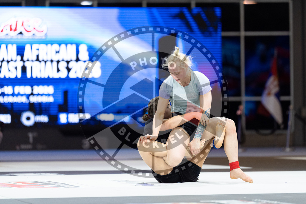 20260215PBB5104 | Fighters compete during the ADCC European Trials competition day 2 in Belgrade, Serbia, on February 15, 2026.