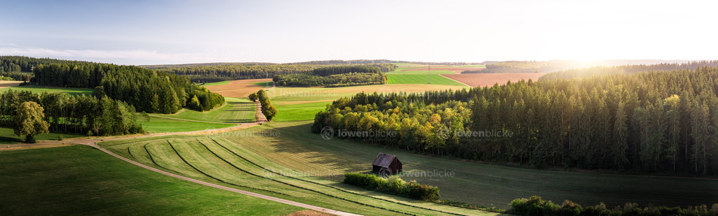 Hütte bei Gerstetten im Spätsommer | löwenblicke | shop