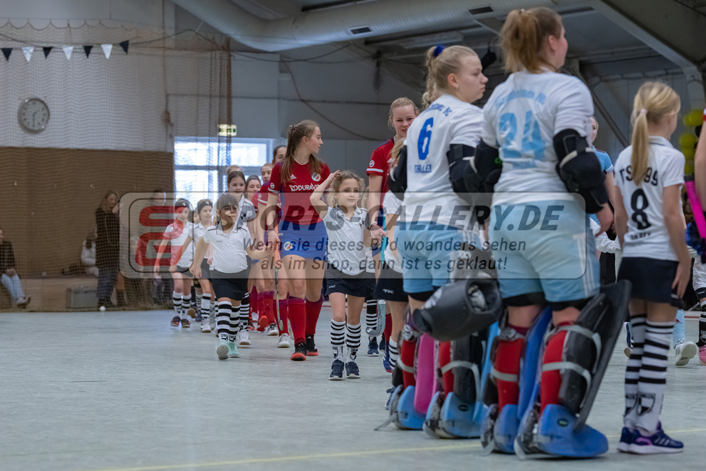 HK_20230226_105188 | Deutsche Meisterschaft WU16 Spiel um Platz 3 UHC Hamburg - Mannheimer HC am 26.2.2023 DSC 99, Düsseldorf ,