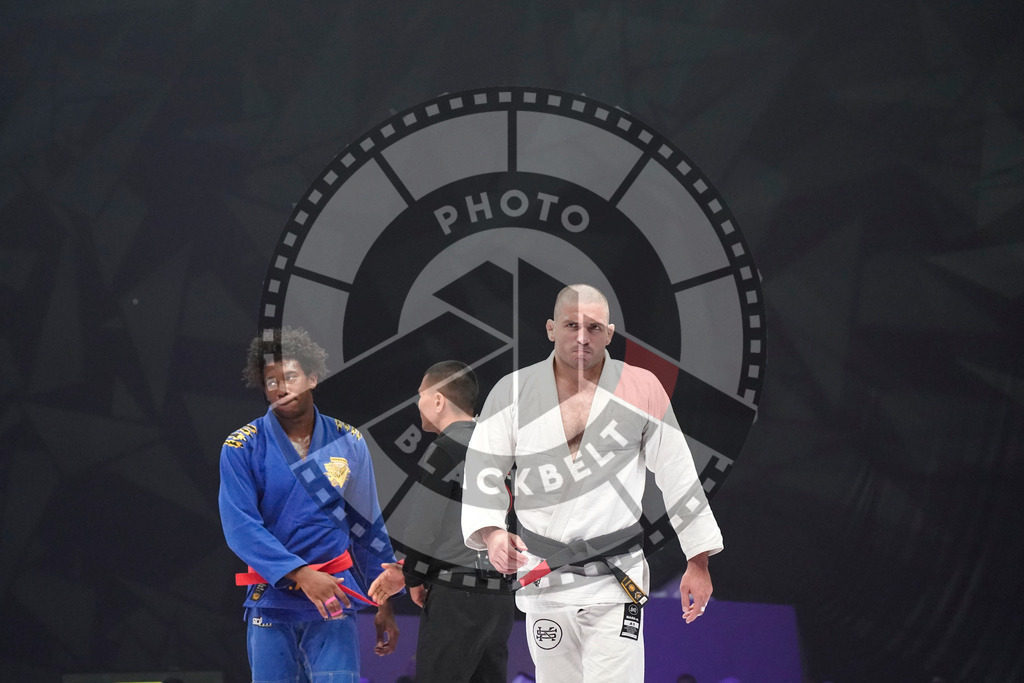 20231110PBB2634 | Fighters compete during the AJP World Professional Championship blackbelt finals in the Mubadala Arena in Abu Dhabi, Arab United Emirates, on November 10, 2023.
