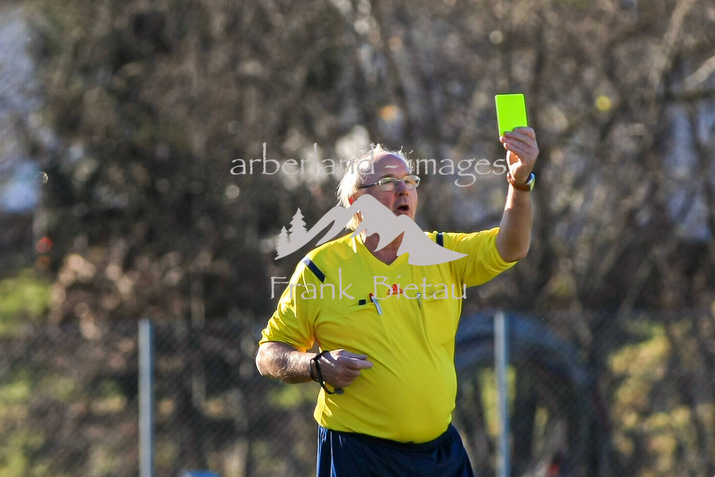 993T8595 | Paul Kolbeck, Schiedsrichter, gelbe Karte,