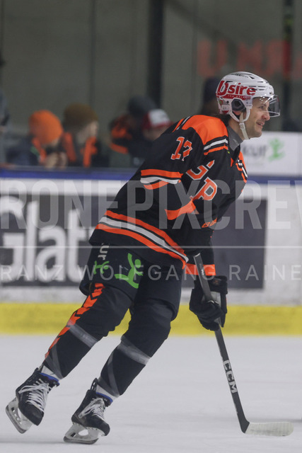 ICE Hockey League: Moser Medical Graz 99ers vs HC TIWAG Innsbruck – Die Haie | Graz, Austria,31.Jan.26 - ICE HOCKEY - ICE Hockey League, Graz 99ers vs HC Innsbruck. The image shows Manuel Ganahl (99ers).
