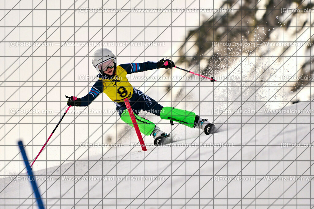 ALP7653_NOe-Kinder-LM_SL-I_Hochkar_Lugmayr Julia | (C)FotoLois.com, Alois Spandl. NÖ Kinder-Landesmeisterschaft, SLALOM im Draxlerloch am Hochkar, erster Lauf, So 18. Februar 2024.