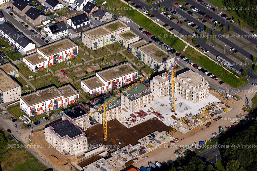 luftbilder-bedburg-0616 | Luftbildfotografie Bedburg Wohnsiedlung Sonnenfed Kaster - Realisiert mit Pictrs.com