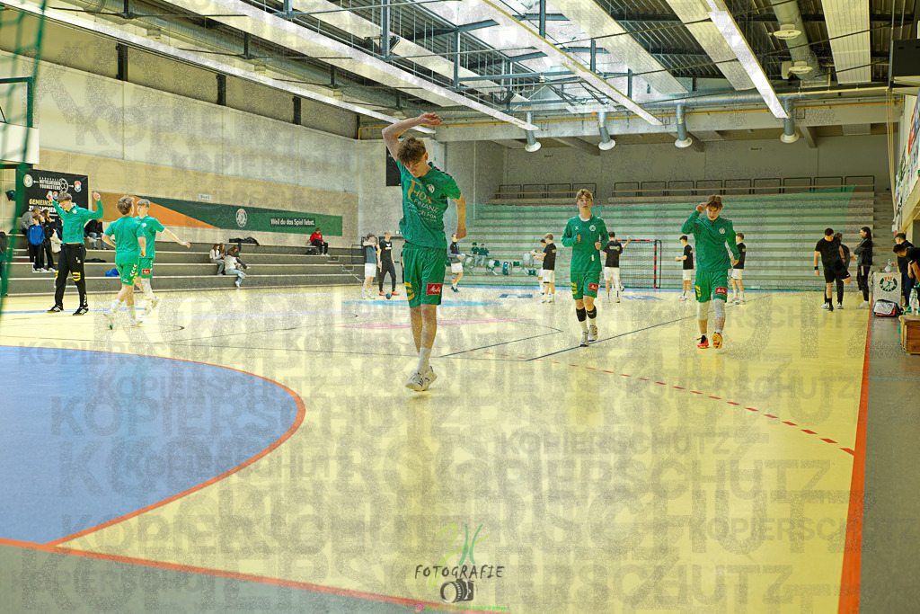 mJB Pokalrunde dt. Meisterschaft, TV Hüttenberg - TSV GWD Minden | mJB Pokalrunde dt. Meisterschaft, TV Hüttenberg - TSV GWD Minden am 15.03.2025 in Münchholzhausen (Sporthalle Münchholzhausen)Photo © 2025 - Jörg Heinrich - Realisiert mit Pictrs.com