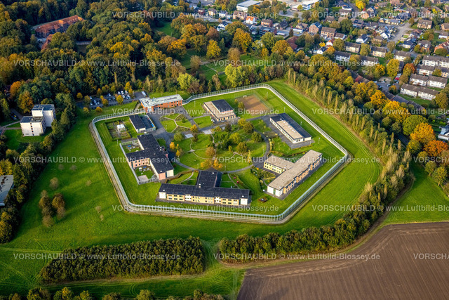 Bedburg-Hau241014571 | Luftbild, Forensische Psychiatrie - LVR-Klinik, Häuser F1 bis F7, Bedburg-Hau, Niederrhein, Nordrhein-Westfalen, Deutschland