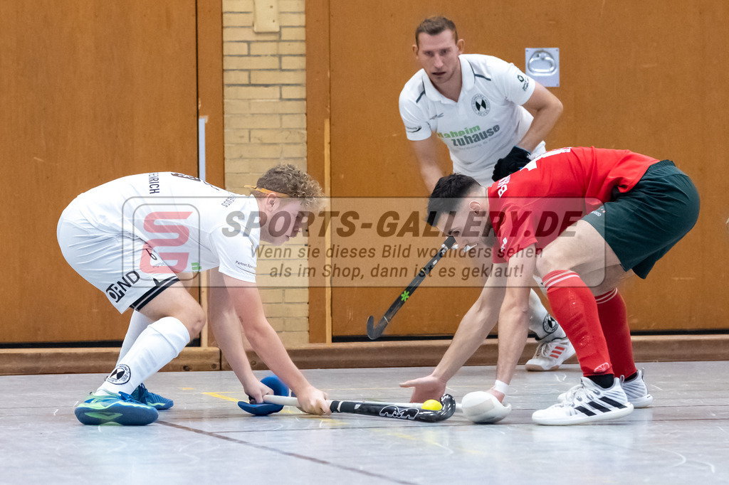 SFE_20230115_0022 | 1. Bundesliga Hockey Herren Schwarz-Weiss Neuss - Crefelder HTC am 15.01.2023 in  (Sporthalle Jahnerstrasse), Photo: Stephan Fehrmann 2022 (Sports-Gallery)
