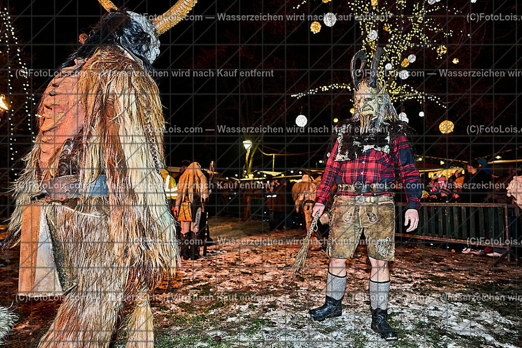 ALP9725_Wieselburger ADVENT_Wintersonnenwende_Perchtenlauf | (C)FotoLois.com, Alois Spandl, Wieselburger Advent, Wintersonnenwendfeier mit Umzug durch die Stadt, Sonnenwendfeuer und Perchtenlauf mit Show im Schlosspark, Mitwirkung der Partnergemeinde EINBECK, Sa 17. Dezmber 2022.