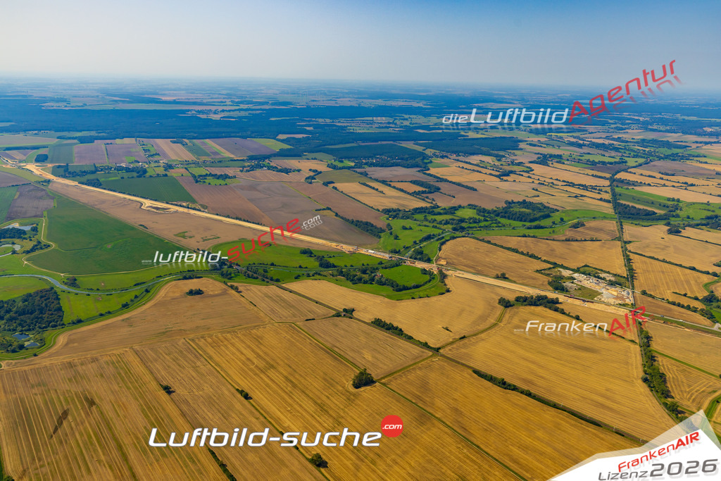 Luftaufnahme Krüden Aland - Die Luftaufnahme wurde 2025 vom UL-Flugzeug heraus erstellt ( ohne Drohne ) - Hochauflösende Luftaufnahme - für professionelle Ausdrucke geeignet. Die Geschenkidee !Mit Lizenz und Bildrechte bestellbar