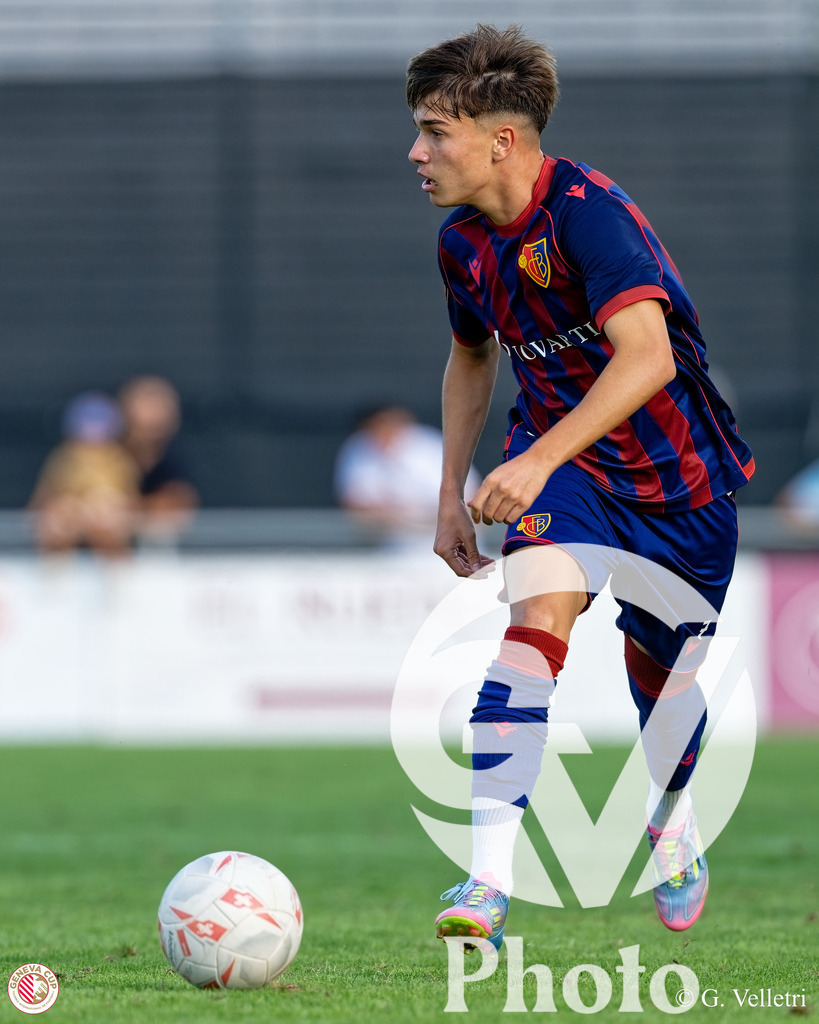 GenevaCup Group Phase - FC Basel v SL Benfica | during the GenevaCup Group Phase match between FC Basel and SL Benfica at Stade des Arberes in Meyrin, Switzerland