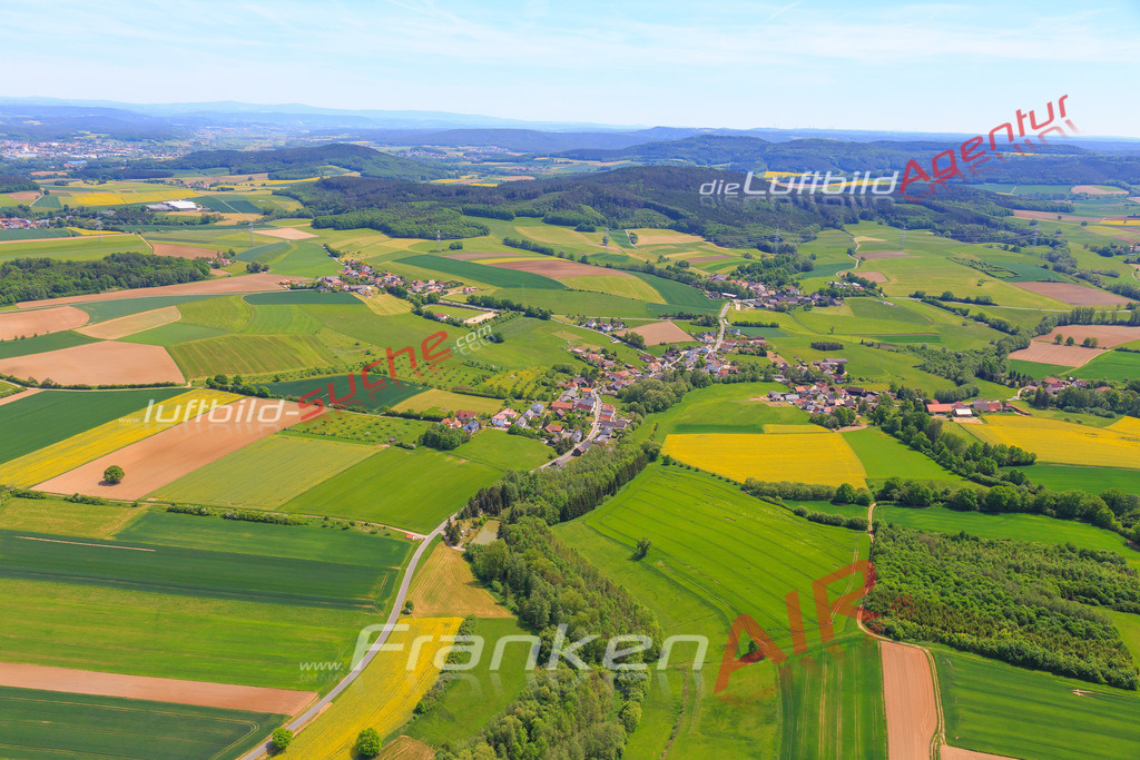 Luftbild von Trieb Lichtenfels - Luftaufnahme wurde 2016 von https://frankenair.de mittels Flugzeug (keine Drohne) erstellt - die Geschenkidee