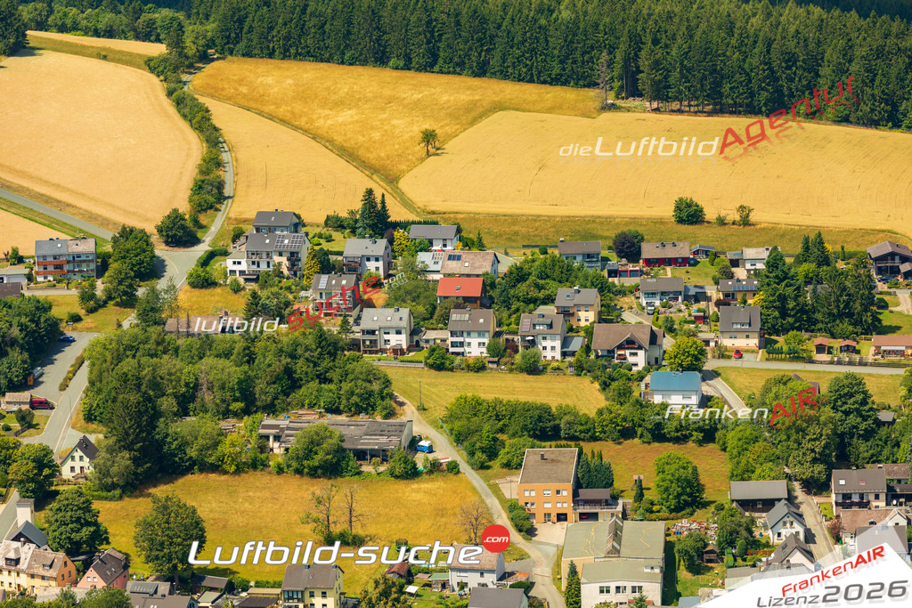 Luftbild Vs Google Maps  Döbra  Schwarzenbach am Wald -Das Luftbild wurde 2025 vom UL-Flugzeug heraus erstellt ( keine Drohne ) - Hochauflösende Luftaufnahme -Nicht vergleichbar mit Google Maps oder Satelittenbilder- Die Geschenkidee !Mit Lizenz und Bildrechte bestellbar