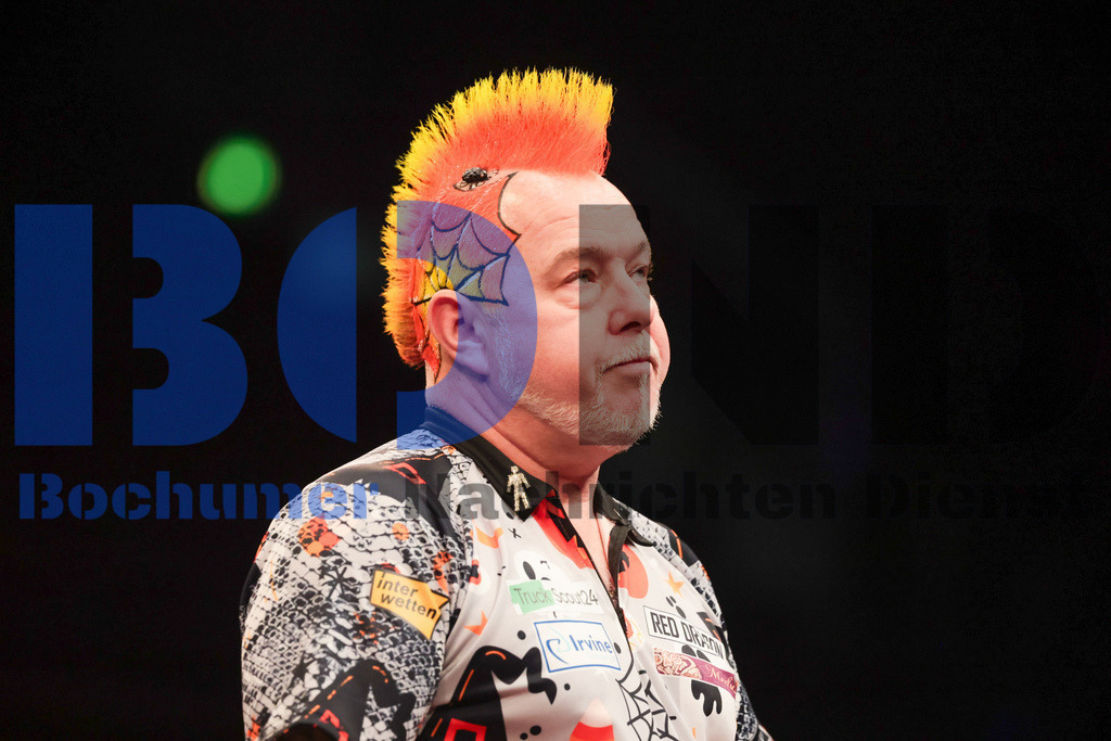  29.10.2023 - 
 | Sebastian Sendlak / Bochumer Nachrichtendienst (BOND) - PDC European Darts Championship: Viertelfinale {Persons shown} - Realisiert mit Pictrs.com
