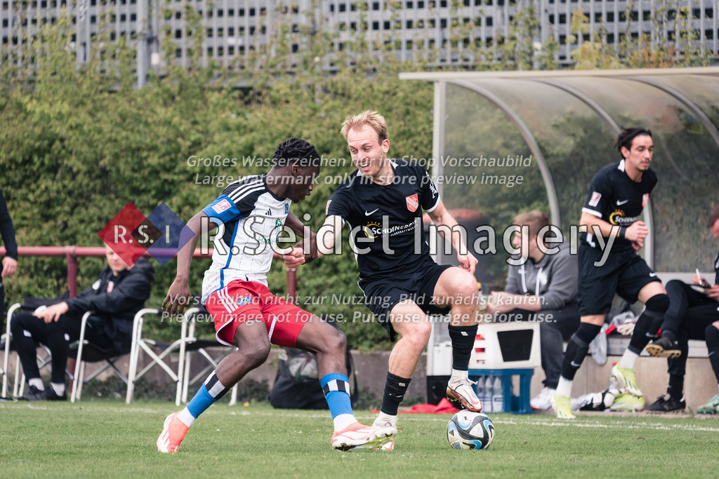 RS-1-046001 | Fabio Amadu Uri Balde (#18, HSV II), Julius Vincent Düker (#23, Havelse)
