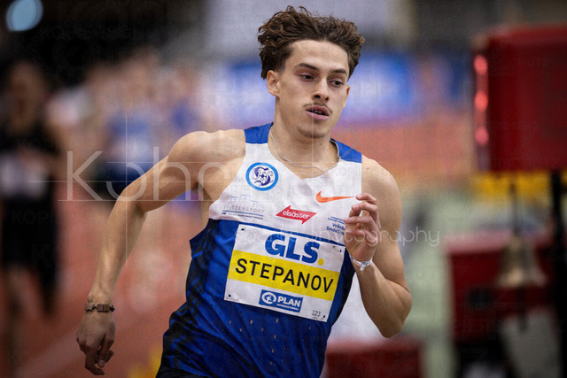 Deutsche Leichtathletik-Hallenmeisterschaften; Dortmund, 01.03.2026 | Alexander Stepanov (VfL Sindelfingen); Deutsche Leichtathletik-Hallenmeisterschaften am 01.03.2026 in der Helmut-Körnig-Halle in Dortmund. 