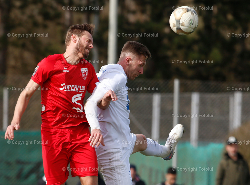 A_LUI_01042023_21 | SPORT,FUSSBALL ,LT1 OOELIGA ASKOE OEDT-UNION EDELWEISS LINZ 01.04.2023 IM BILD: MARTIN GRASEGGER  (OEDT) UND KENAN RAMIC (EDELWEISS LINZ)  FOTO:FOTOLUI