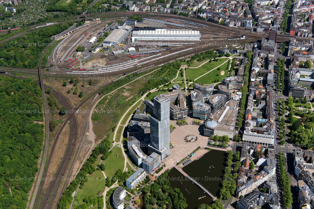 3800357 | Media Park und Betriebsbahnhof Köln
