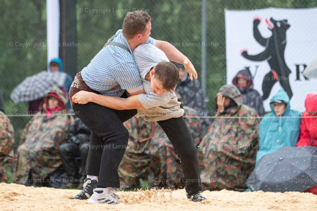 Schwingen -  Appenzeller Kantonal Schwingfest 2024 | Hundwil, 7.7.24, Schwingen - Appenzeller Kantonal Schwingfest.