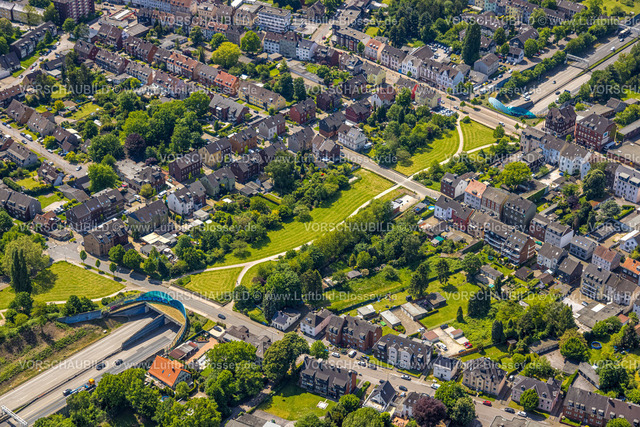 Gelsenkirchen230511676 | Luftbild, Einhausung Erle, Tunnel Gelsenkirchen-Erle der Autobahn A2, Erle, Gelsenkirchen, Ruhrgebiet, Nordrhein-Westfalen, Deutschland