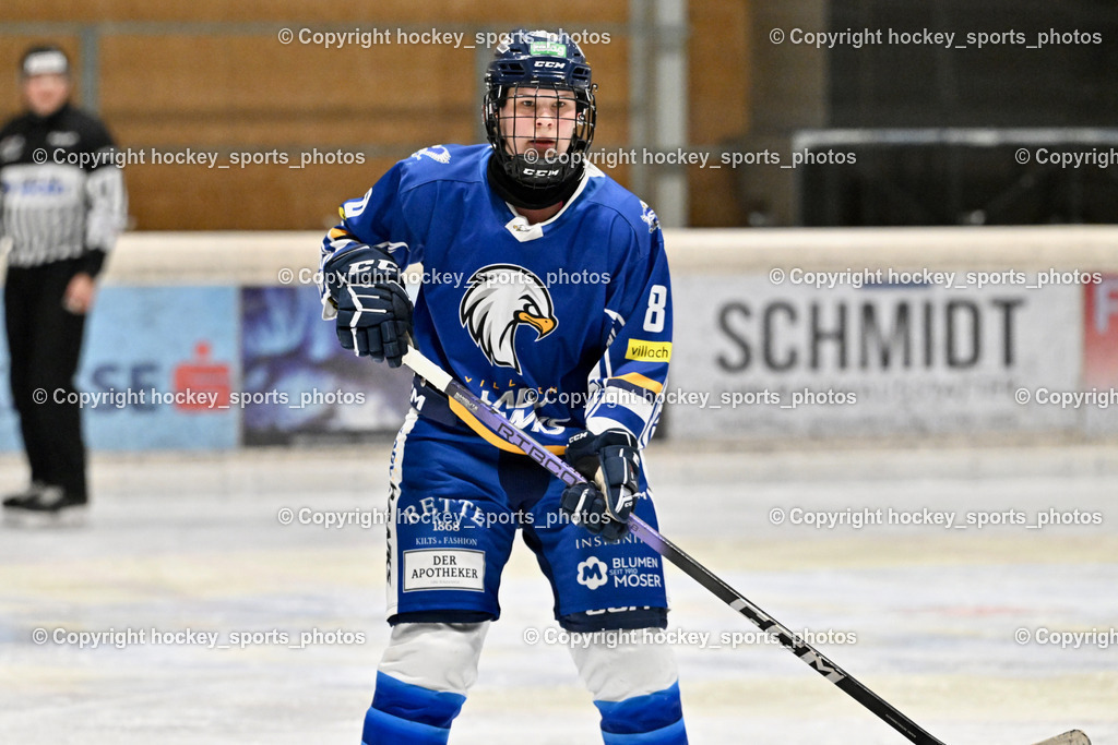 Wildcats Paternion vs. Lady Hawks  | #8 Pack Lara LADY HAWKS, Wildcats Paternion vs. Lady Hawks , Wildcats Paternion vs. Lady Hawks  am 27.01.2025 in Spittal an der Drau (Eissportzentrum Spittal), Austria, (Photo by Bernd Stefan)