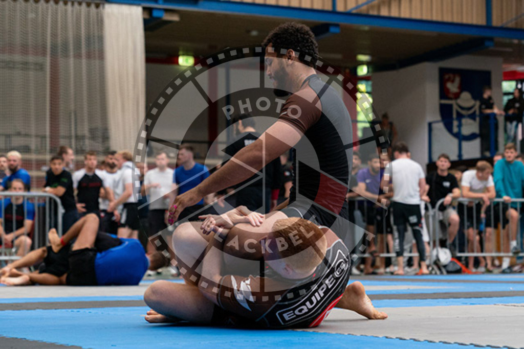 20230826PBB56917 | Fighters compete during the AJP INTLPRO BJJ and grappling competition in Hamburg, Germany, on August 26 2023.