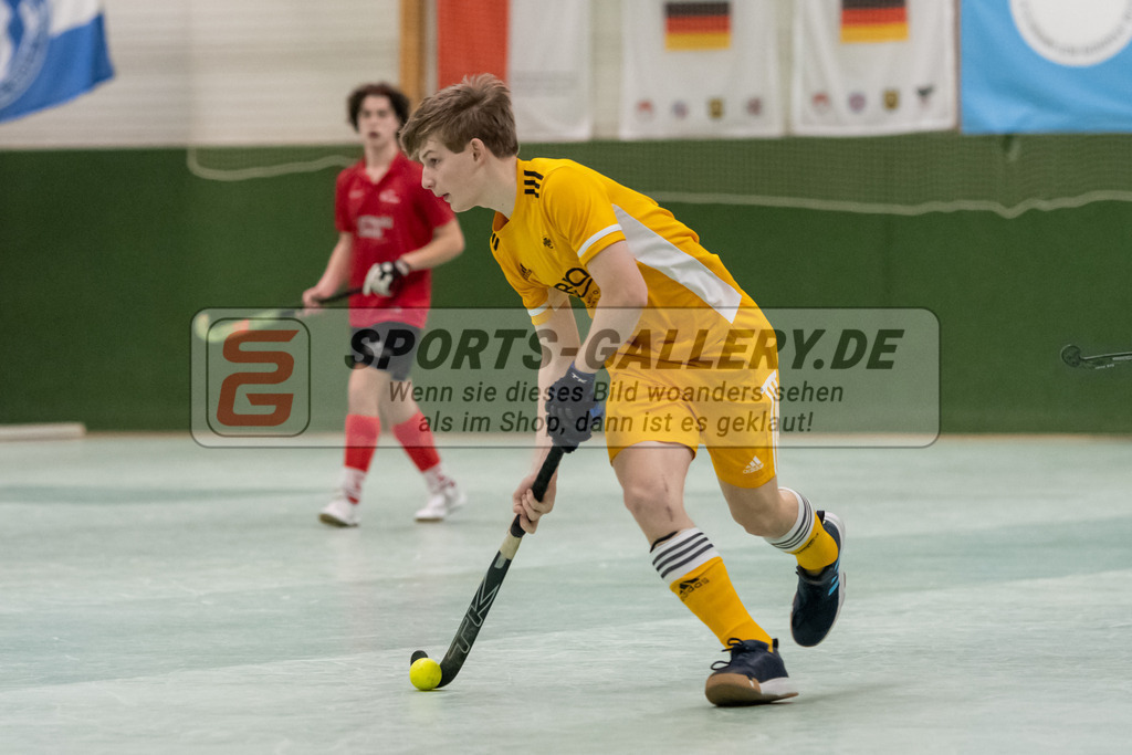 SFE_20230304_0049 | Deutsche Meisterschaft Männliche U16 Halle 2023 am 04.03.2023 in Köln (KTHC Stadion Rot-Weiss Köln Tennis and Hockey Club), Photo: Stephan Fehrmann 2022 (Sports-Gallery)