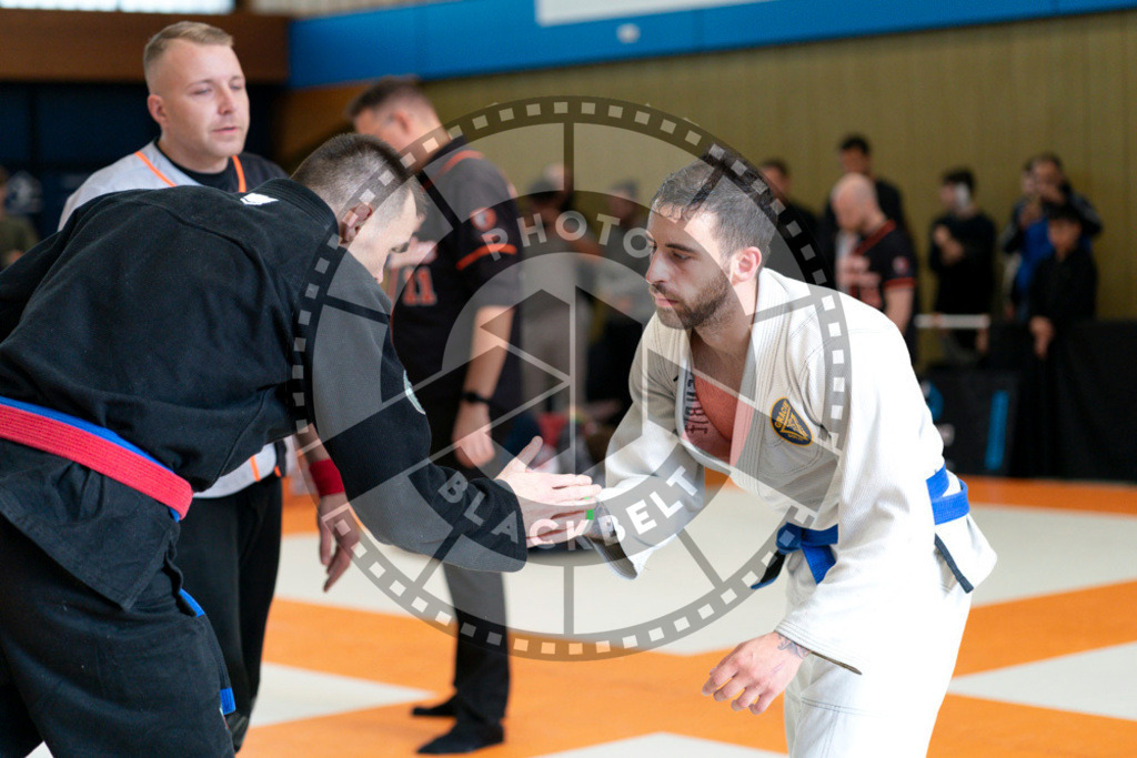 20240915PBB1206 | Athletes compete during the Grappling Industries’ grappling and Brazilian jiu-jitsu competition in Berlin, on September 15, 2024.
