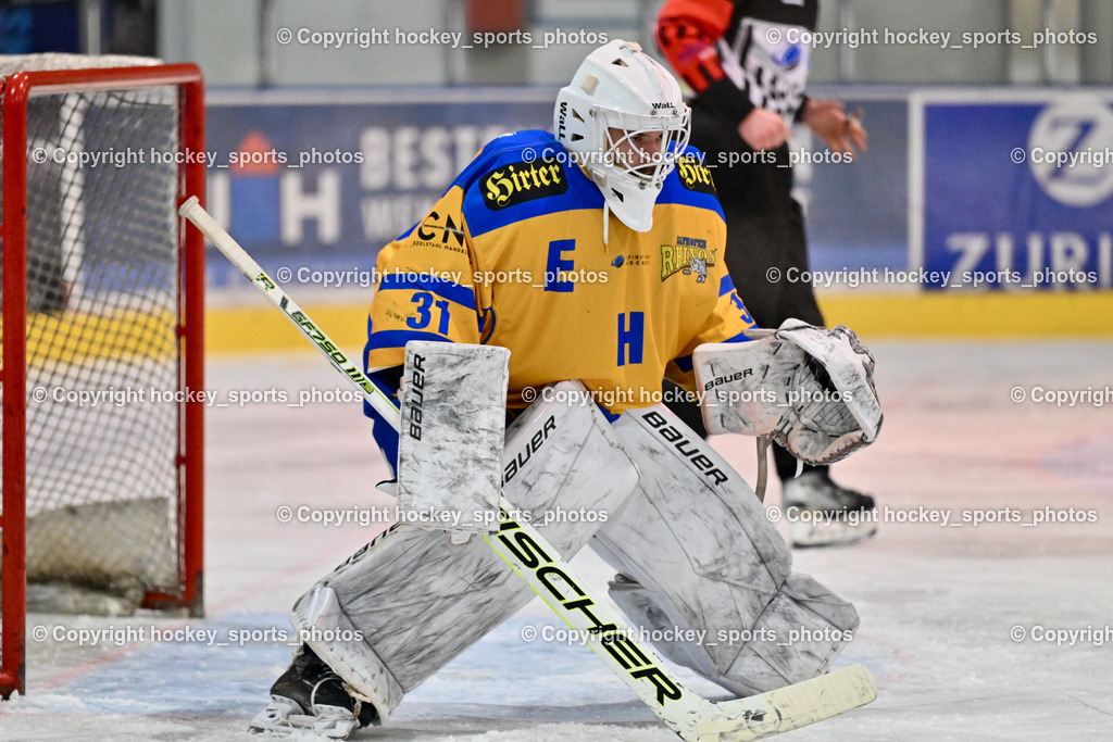ESC SOCCERZONE STEINDORF vs. 1. EHC ALTHOFEN | #31 Horn Fabian 1. EHC ALTHOFEN, ESC SOCCERZONE STEINDORF vs. 1. EHC ALTHOFEN, ESC SOCCERZONE STEINDORF vs. 1. EHC ALTHOFEN am 28.02.2025 in Steindorf (Ossiachersee Halle), Austria, (Photo by Bernd Stefan)