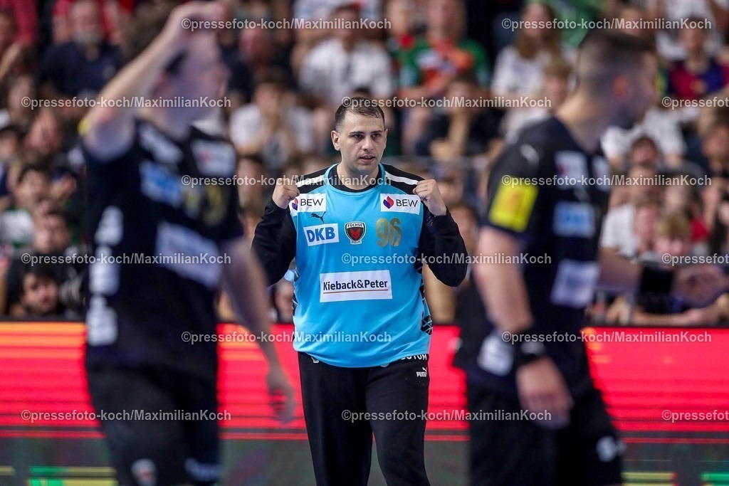 KoeEHF14062501100 | 14.06.2025, Handball, Halbfinale TruckScout24 EHF FINAL4, LANXESS arena Köln, Füchse Berlin - HBC Nantes: xxxxxxxxxxx
