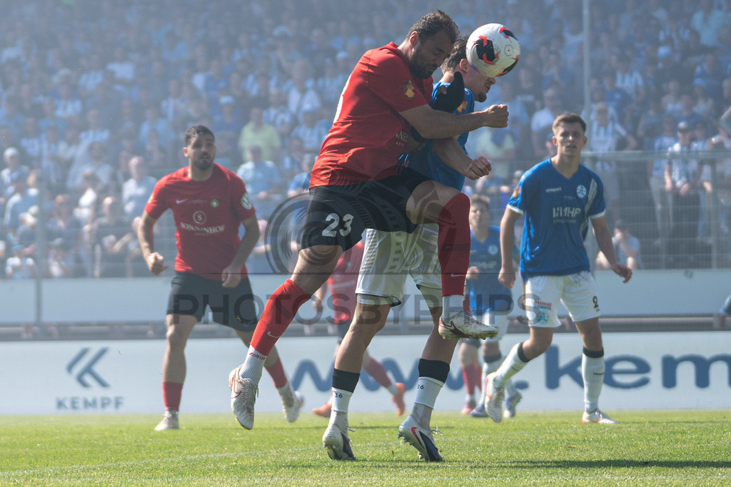 Stuttgarter Kickers vs. SG Sonnenhof Großaspach, Fussball, WFV-Pokal, Finale, 23.05.2026 | Chance durch Fabian Eisele (SG Sonnenhof Großaspach, #23),Stuttgarter Kickers vs. SG Sonnenhof Großaspach, Fussball, WFV-Pokal, Finale, 23.05.2026