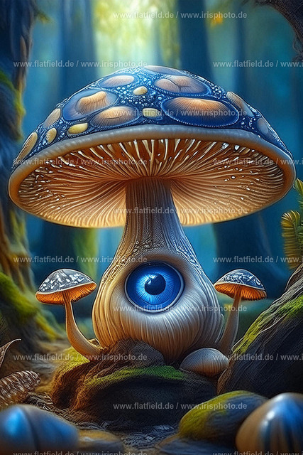 Magische Pilze 2 | Digital Art | Digitale Kunst