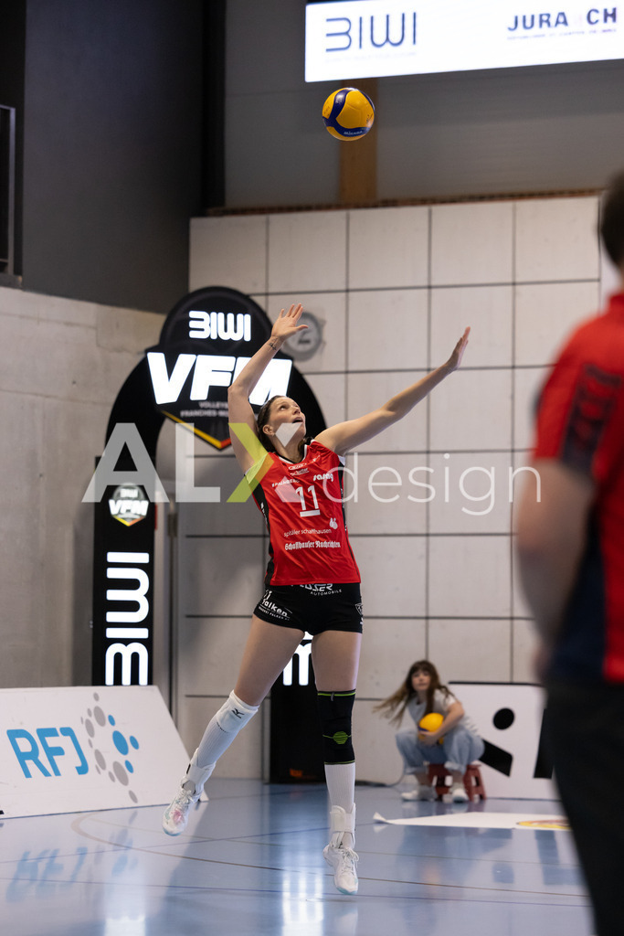 Volleyball I Frauen I Saison 2025-2026 I Volleyball NLA | Women I 1/4 Finals I  BIWI VFM - VC Kanti Schaffhausen I 01.03.2026 | 11 Kateřina Holásková (CZ) (VC Kanti Schaffhausen) – Mitte - Realisiert mit Pictrs.com