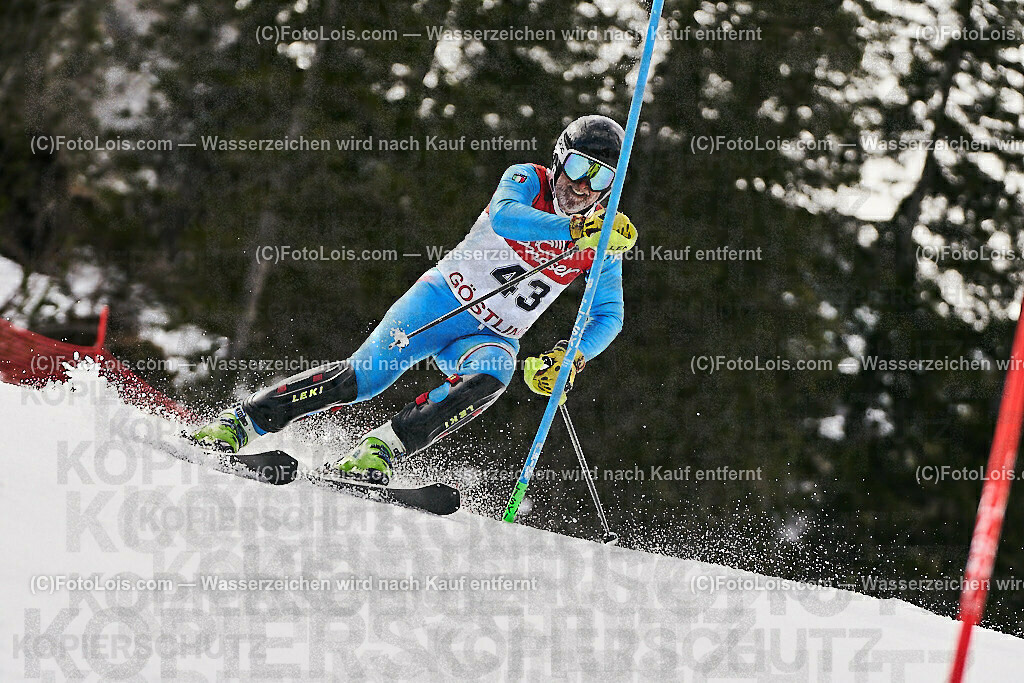ALS0552_WCM-SL_Kat-B_Boschi Giorgio | (C)FotoLois.com, Alois Spandl, World Criterium Masters Ski Alpin 2023 Hochkar, Slalom, Kategorie B, Do 23. März 2023.