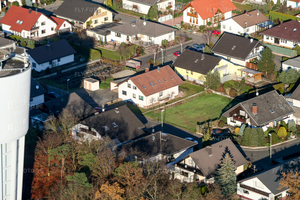 Luftbild: Raiffeisenring in Hatzenbühl im Bundesland Rheinland-Pfalz in Deutschland. Foto: IMG_0173.jpg vom 10.12.2005 durch Werner Riehm/FLY-FOTO.de