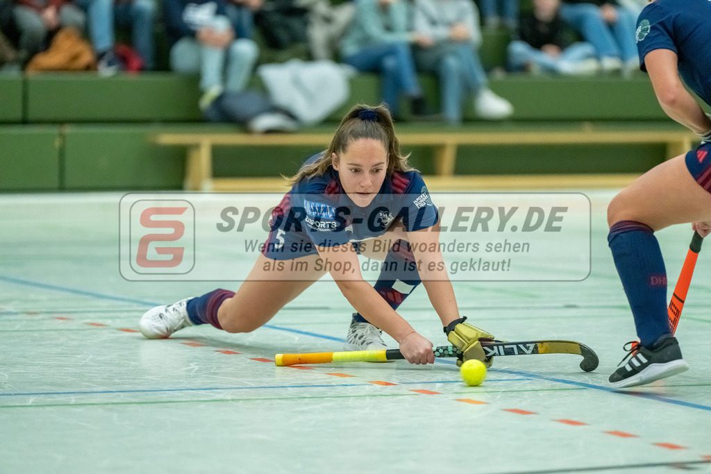 HK_20240106_107851 | 1. Bundesliga Damen Uhlenhorst Mülheim - Düsseldorfer HC  am 6.1.2024 Sporthalle Lehnerstraße, Mülheim a.d. Ruhr ,